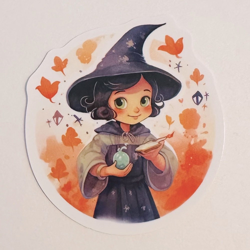 10/$10 Young Witch Sticker
